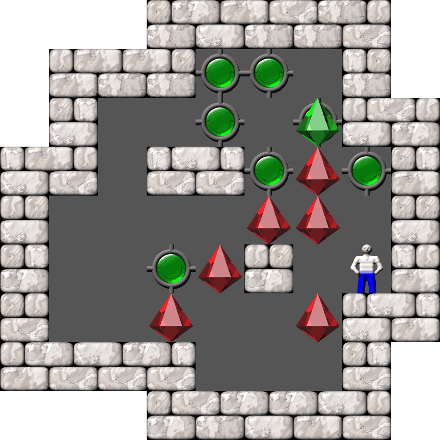 Sokoban Ionic Catalysts level 1200